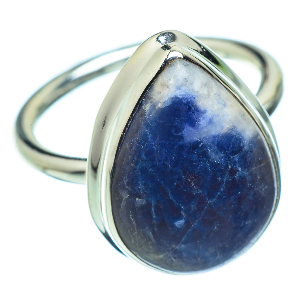 Sodalite Rings handcrafted by Anasilvercos - RING34228