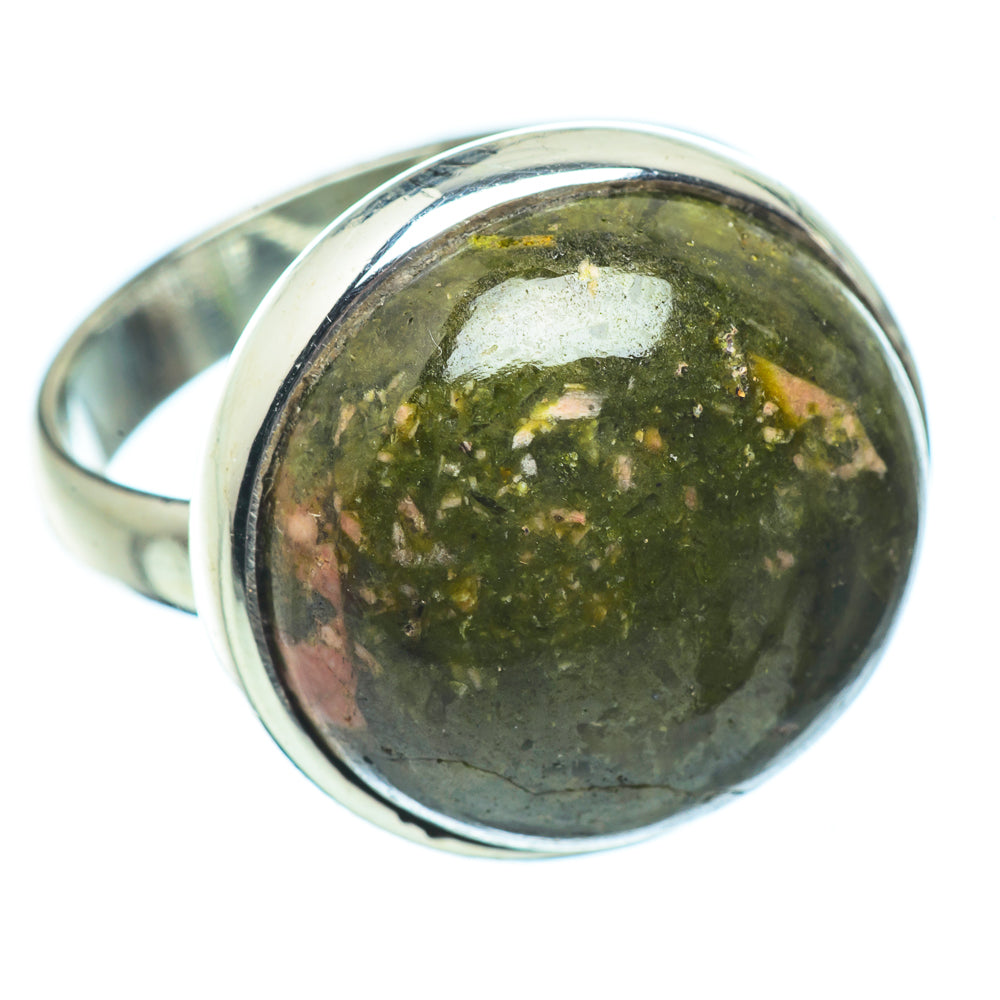 Unakite Rings handcrafted by Anasilvercos - RING34300