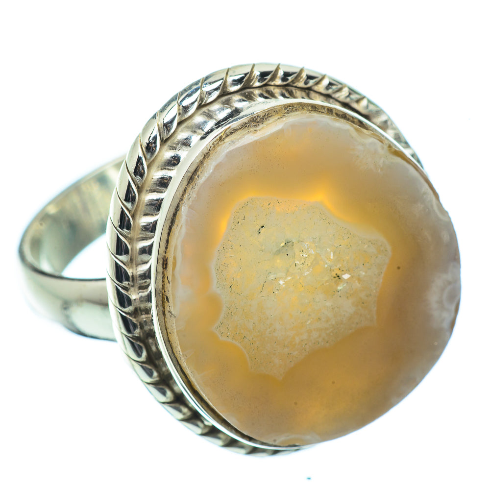 Geode Slice Rings handcrafted by Anasilvercos - RING34311
