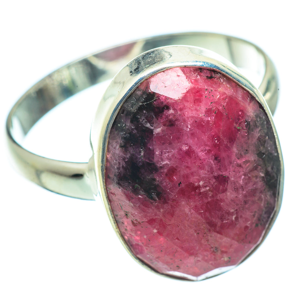 Rhodonite Rings handcrafted by Anasilvercos - RING34325