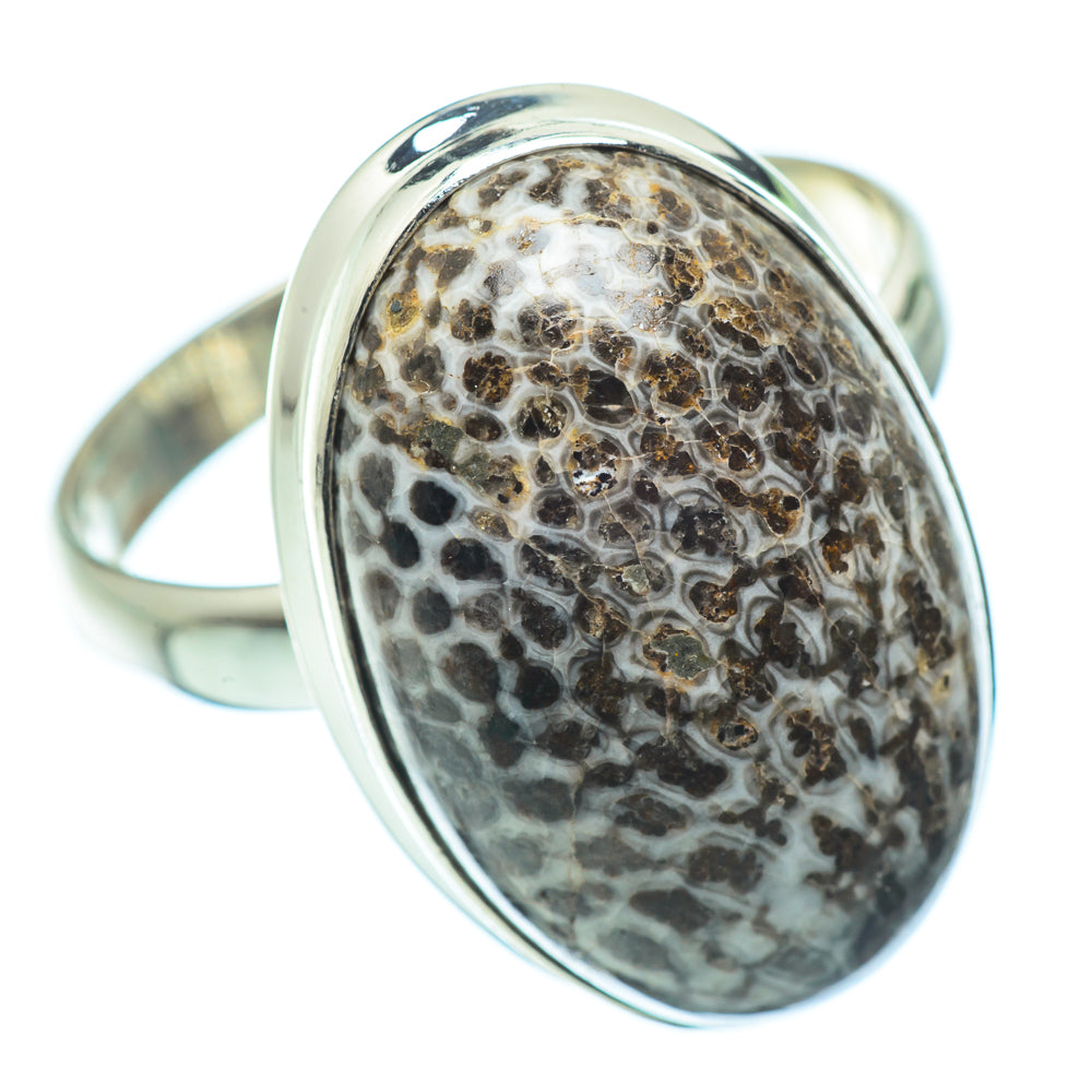 Stingray Coral Rings handcrafted by Anasilvercos - RING34399