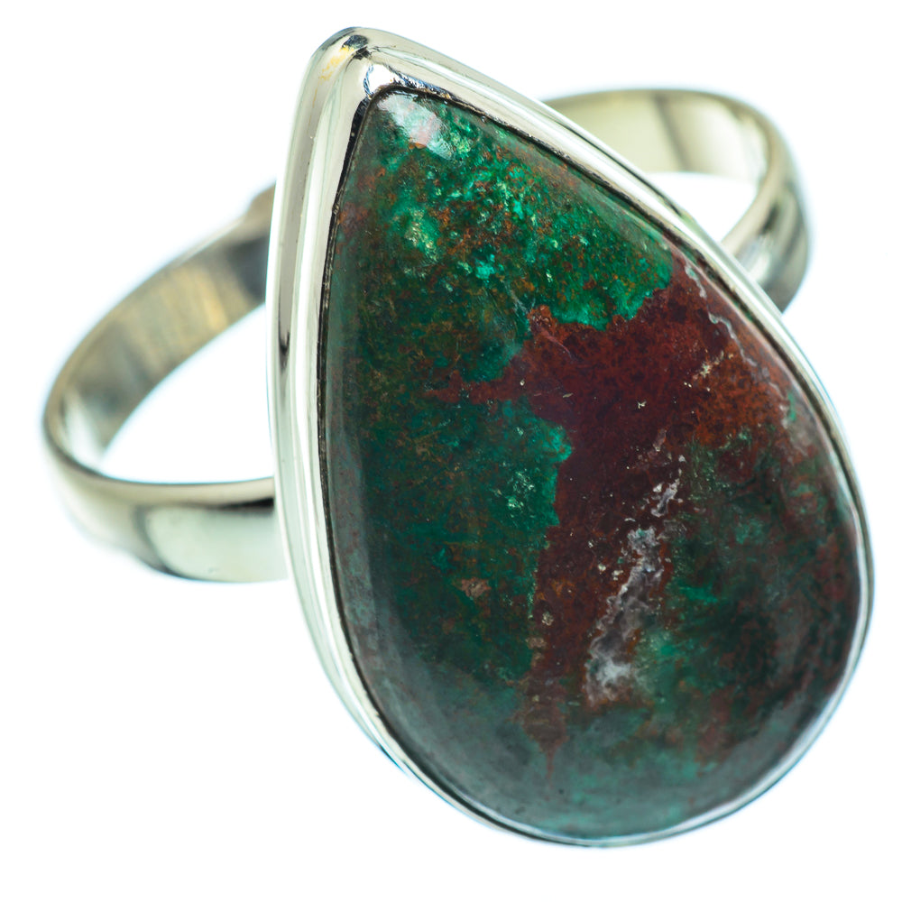 Chrysocolla Rings handcrafted by Anasilvercos - RING34442