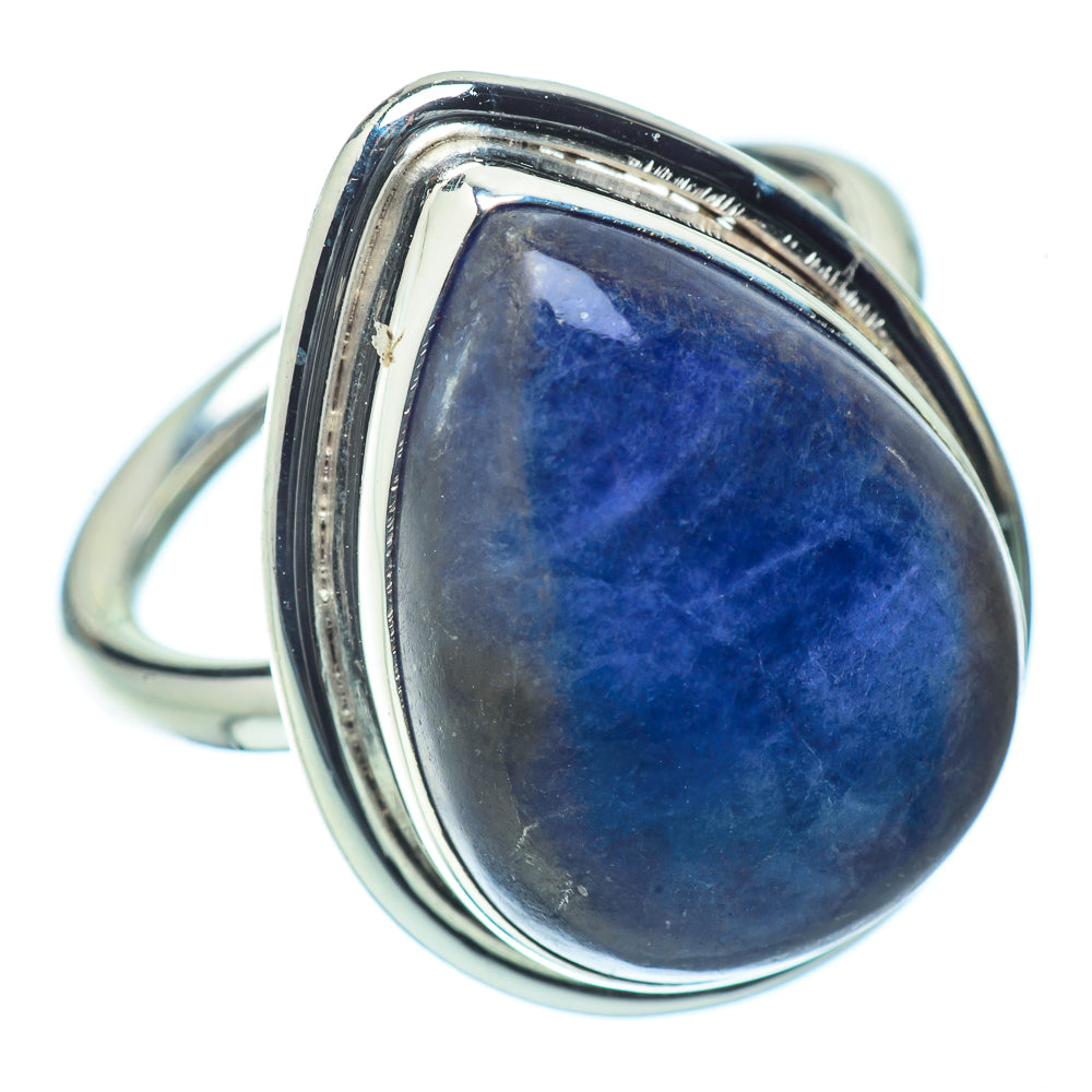 Sodalite Rings handcrafted by Anasilvercos - RING34516