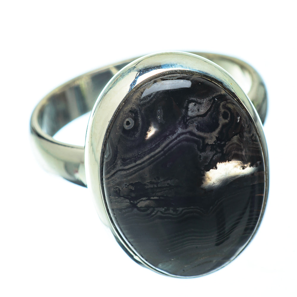Psilomelane Rings handcrafted by Anasilvercos - RING34556