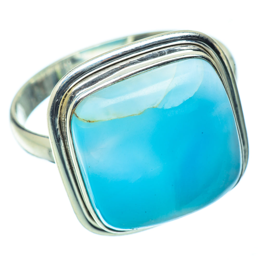 Larimar Rings handcrafted by Anasilvercos - RING34632