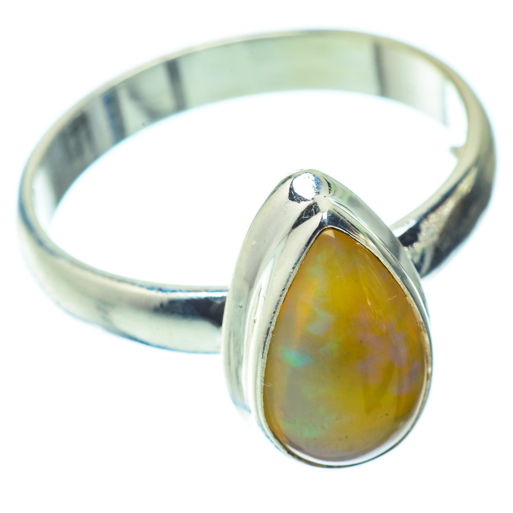 Ethiopian Opal Rings handcrafted by Anasilvercos - RING34693