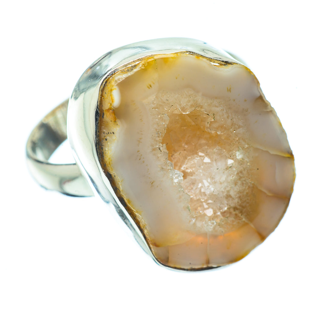 Occo Geode Slice Rings handcrafted by Anasilvercos - RING34713