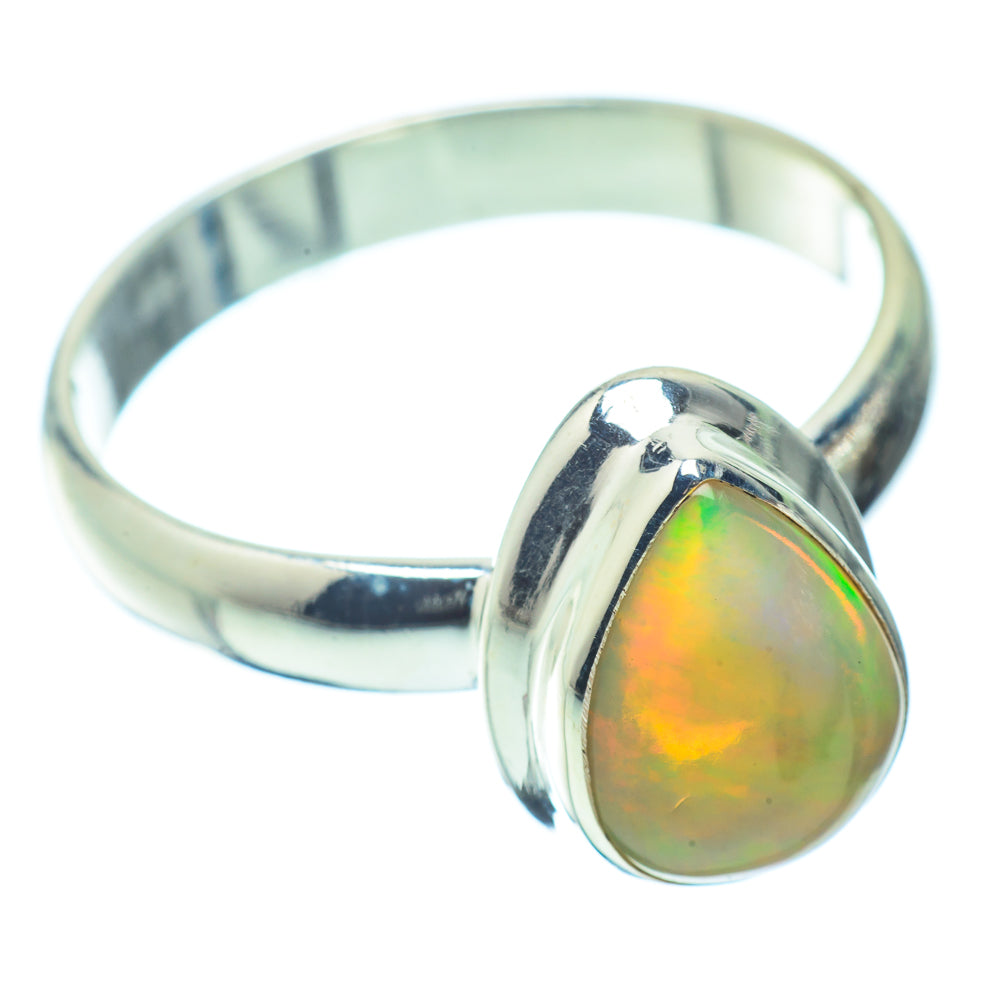 Ethiopian Opal Rings handcrafted by Anasilvercos - RING34788