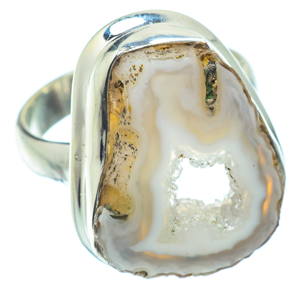 Occo Geode Slice Rings handcrafted by Anasilvercos - RING34974