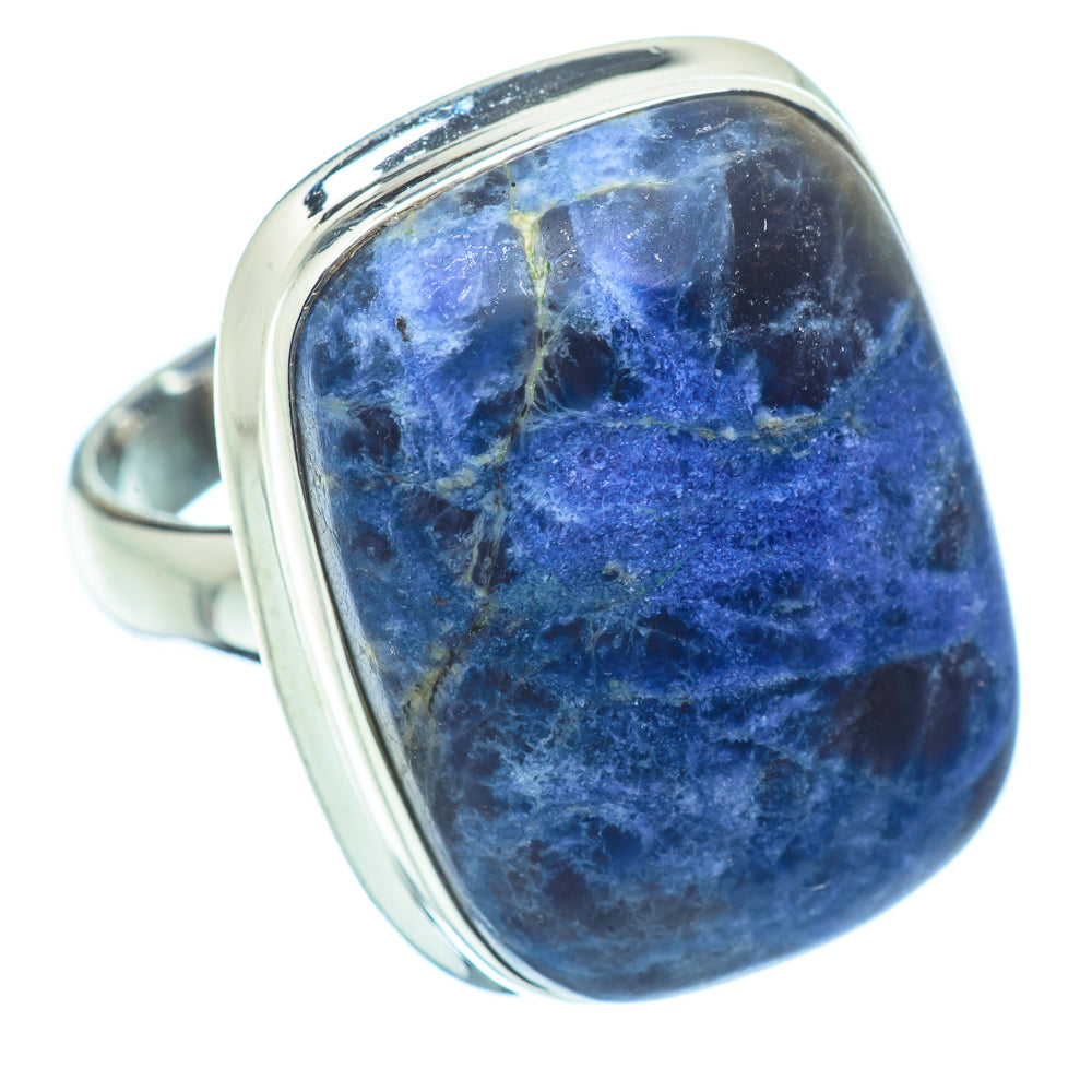 Sodalite Rings handcrafted by Anasilvercos - RING34985