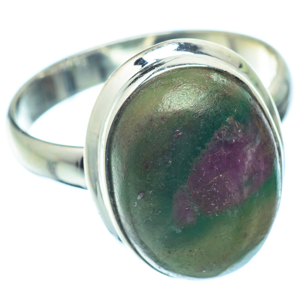 Ruby Fuchsite Rings handcrafted by Anasilvercos - RING34990