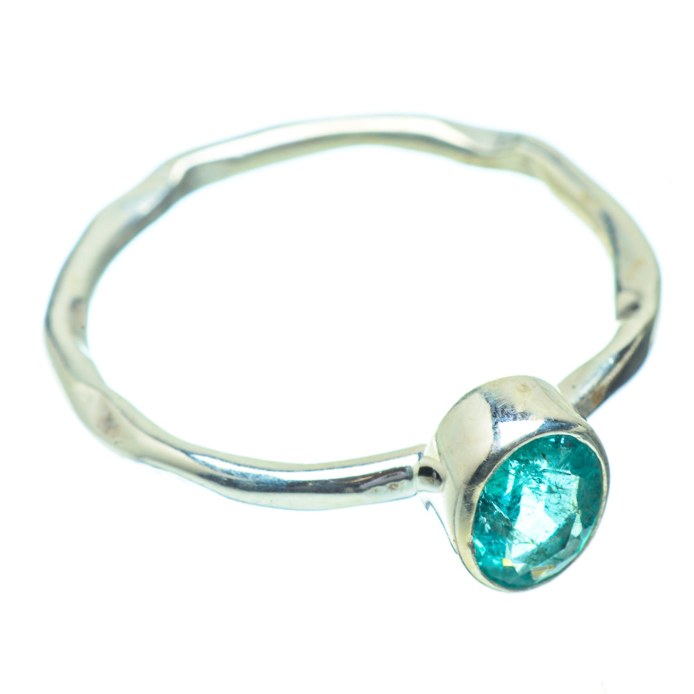 Zambian Emerald Rings handcrafted by Anasilvercos - RING34994