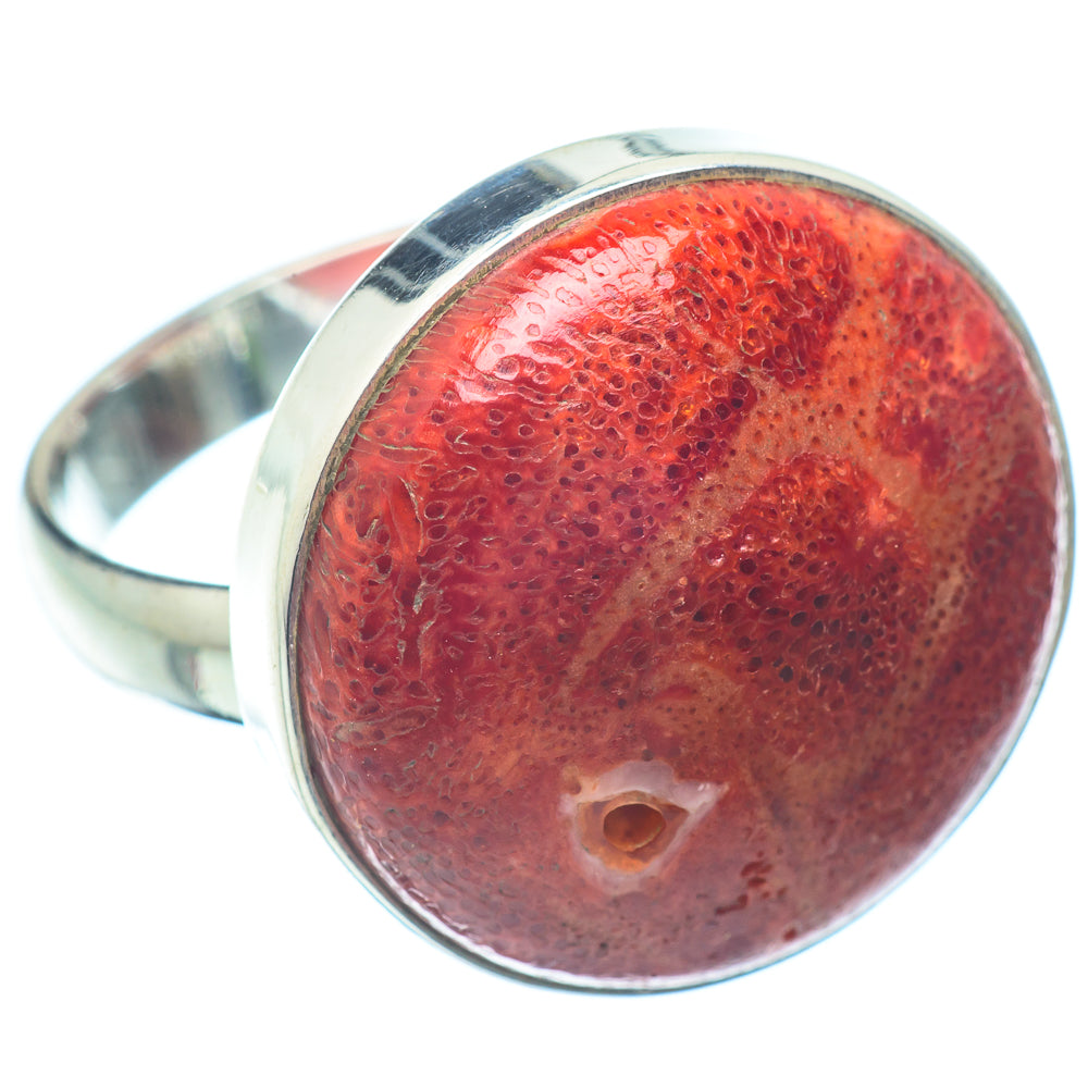 Sponge Coral Rings handcrafted by Anasilvercos - RING35116