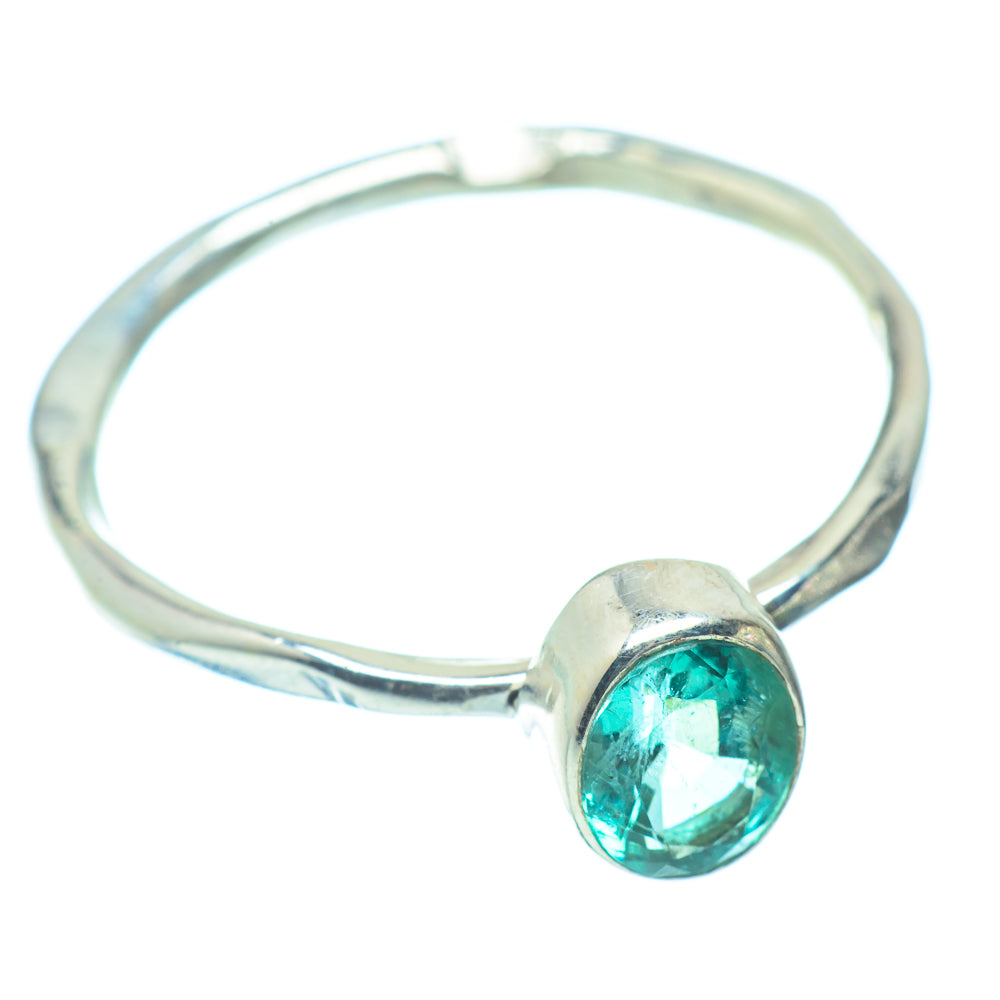 Zambian Emerald Rings handcrafted by Anasilvercos - RING35143
