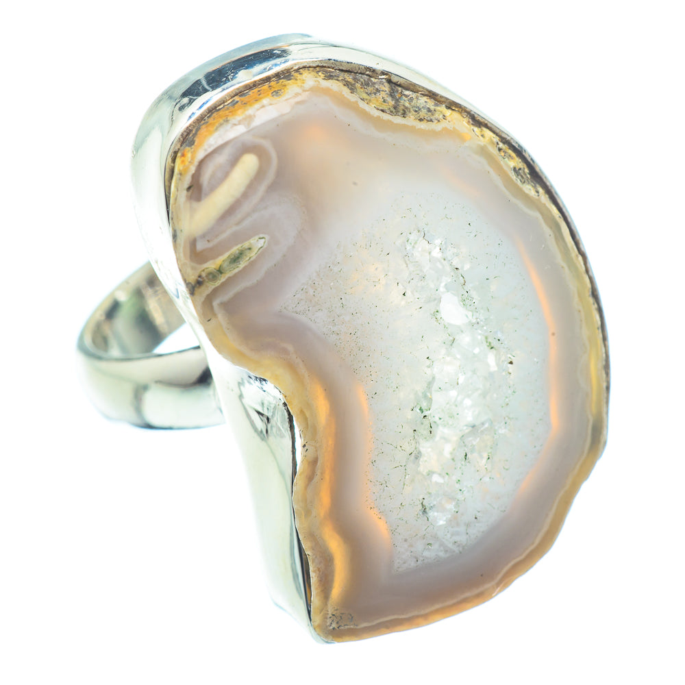 Occo Geode Slice Rings handcrafted by Anasilvercos - RING35195