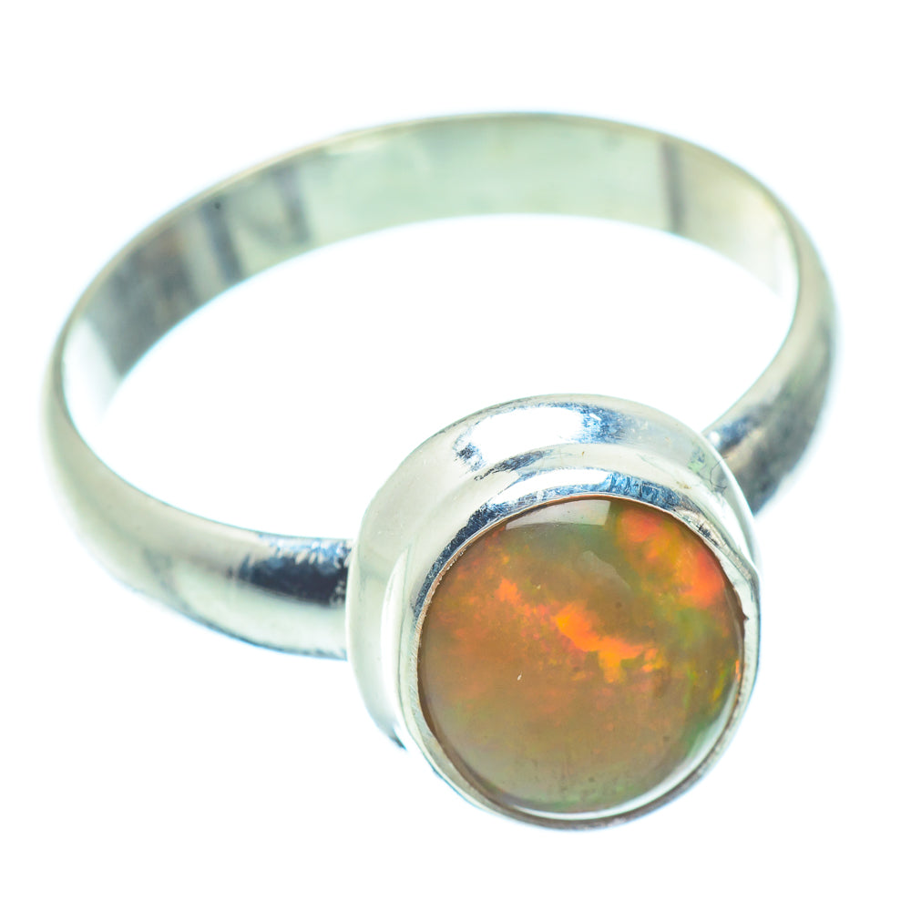 Ethiopian Opal Rings handcrafted by Anasilvercos - RING35232