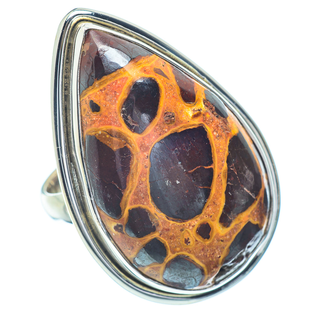 Chert Breccia Rings handcrafted by Anasilvercos - RING35287