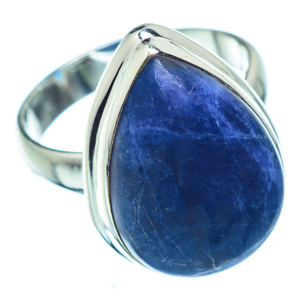 Sodalite Rings handcrafted by Anasilvercos - RING35310