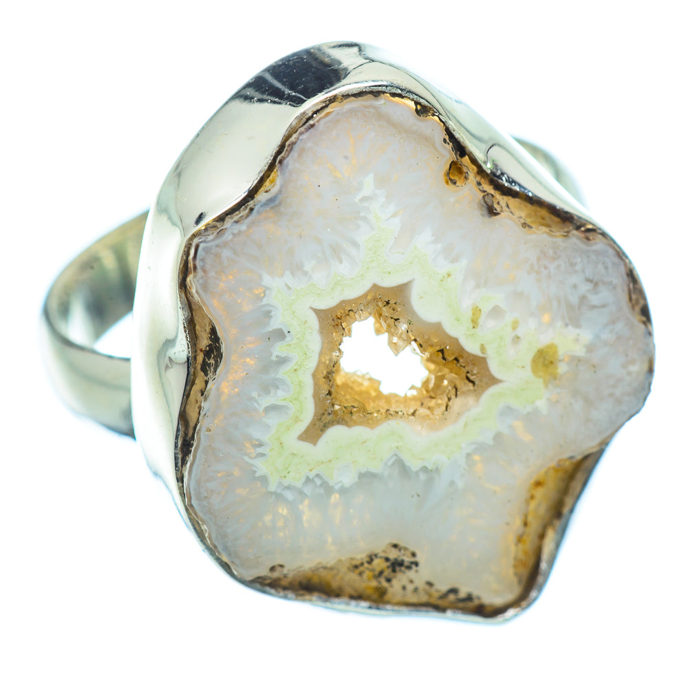Occo Geode Slice Rings handcrafted by Anasilvercos - RING35384