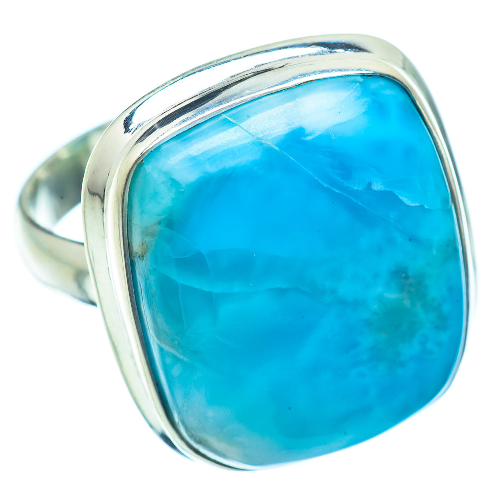 Larimar Rings handcrafted by Anasilvercos - RING35402