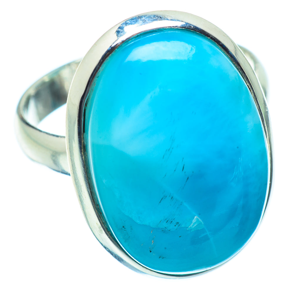 Larimar Rings handcrafted by Anasilvercos - RING35405