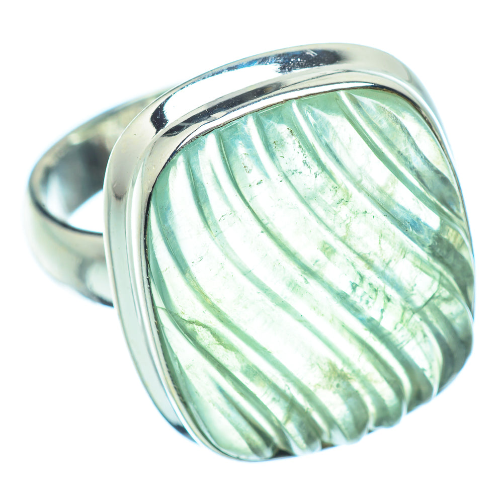 Prehnite Rings handcrafted by Anasilvercos - RING35406