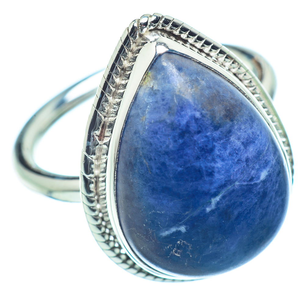 Sodalite Rings handcrafted by Anasilvercos - RING35439