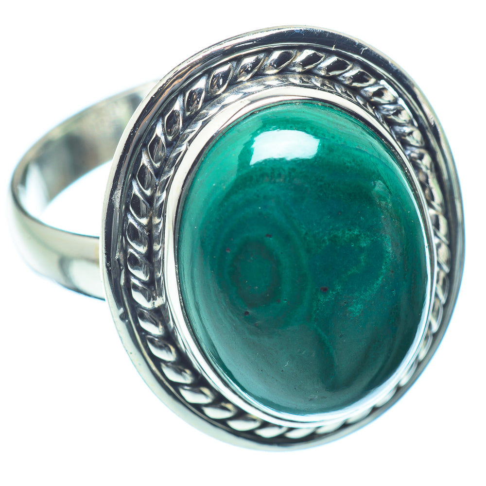 Malachite Rings handcrafted by Anasilvercos - RING35531