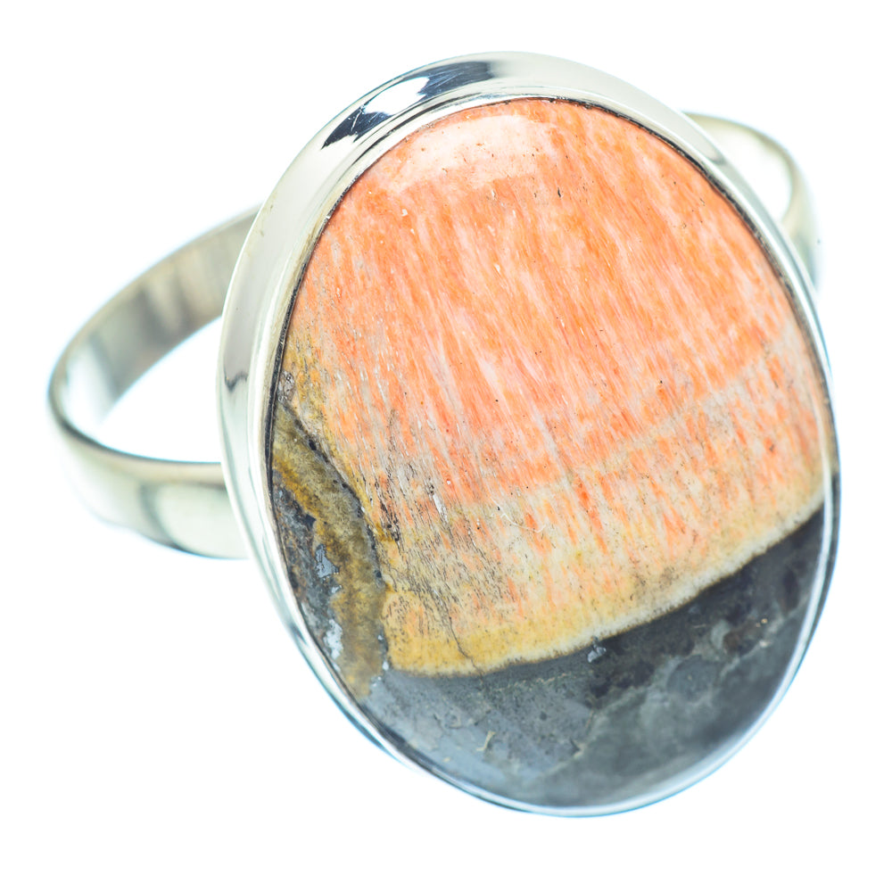 Scolecite Rings handcrafted by Anasilvercos - RING35622