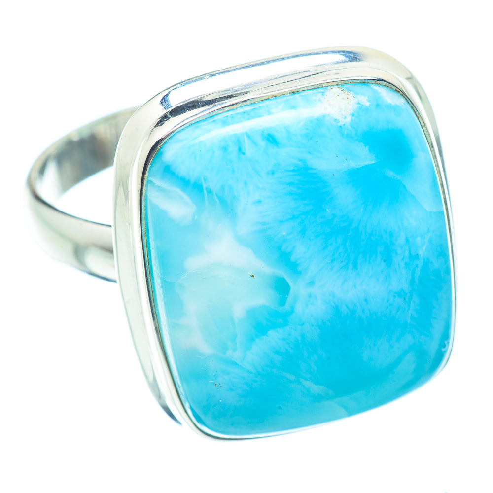 Larimar Rings handcrafted by Anasilvercos - RING35640