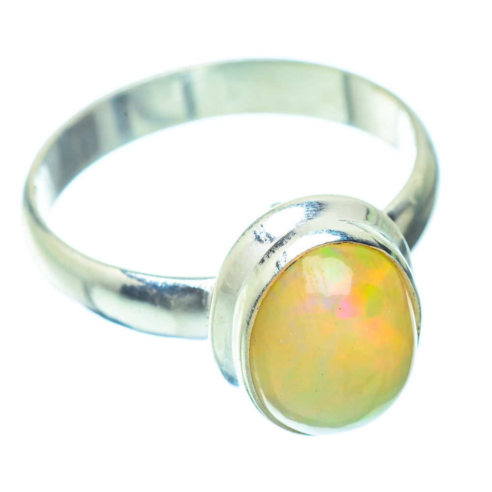 Ethiopian Opal Rings handcrafted by Anasilvercos - RING35893