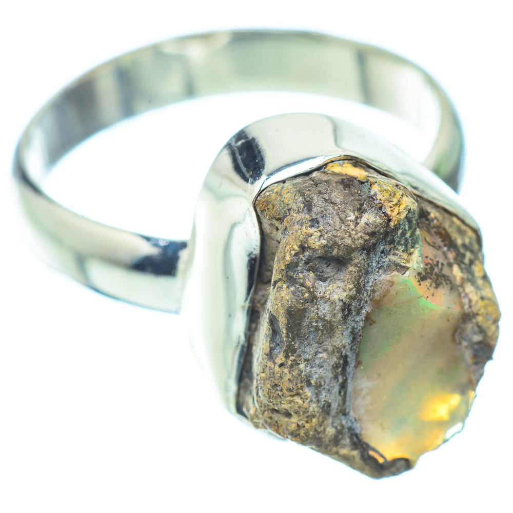 Ethiopian Opal Rings handcrafted by Anasilvercos - RING35933