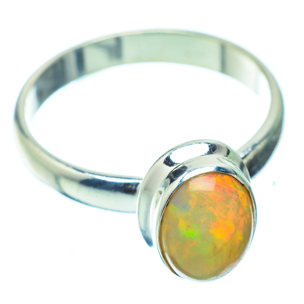 Ethiopian Opal Rings handcrafted by Anasilvercos - RING35939