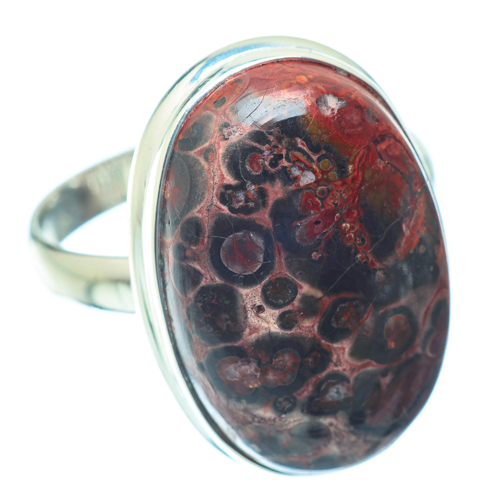Ocean Jasper Rings handcrafted by Anasilvercos - RING36061