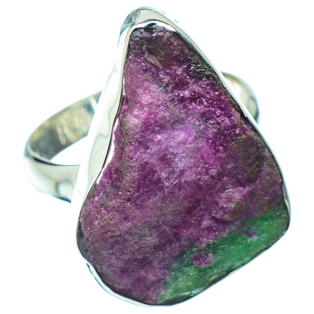 Ruby Zoisite Rings handcrafted by Anasilvercos - RING36080
