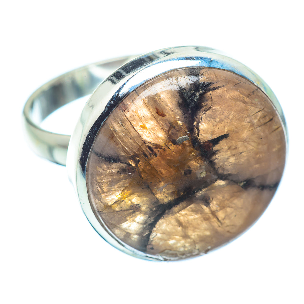 Chiastolite Rings handcrafted by Anasilvercos - RING36164