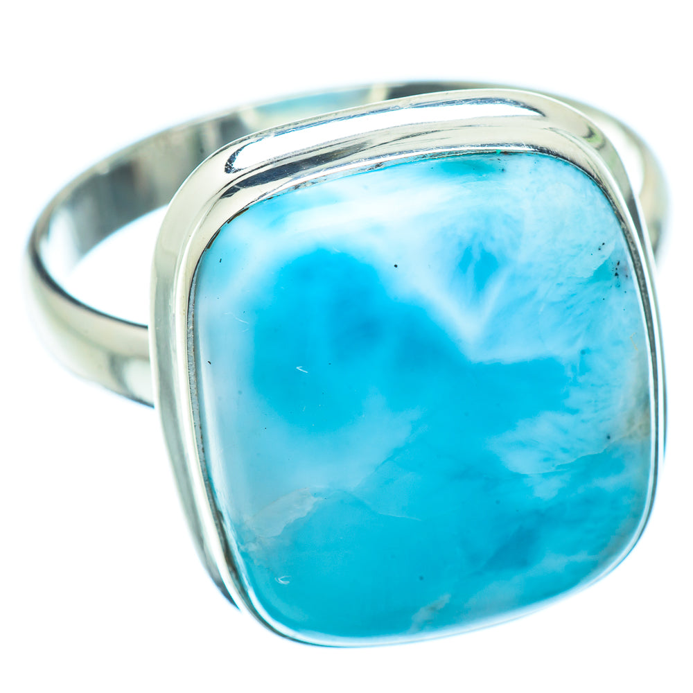 Larimar Rings handcrafted by Anasilvercos - RING36318