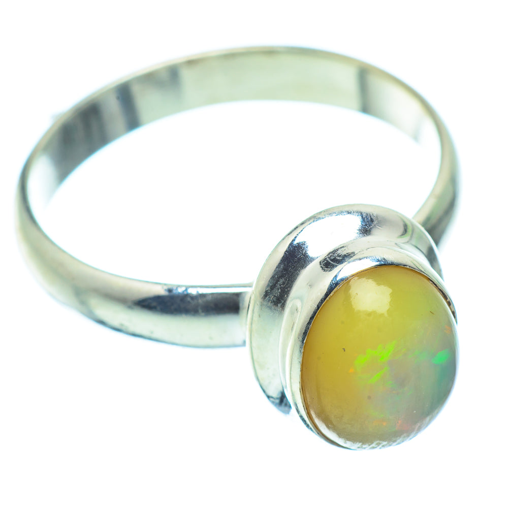 Ethiopian Opal Rings handcrafted by Anasilvercos - RING36349