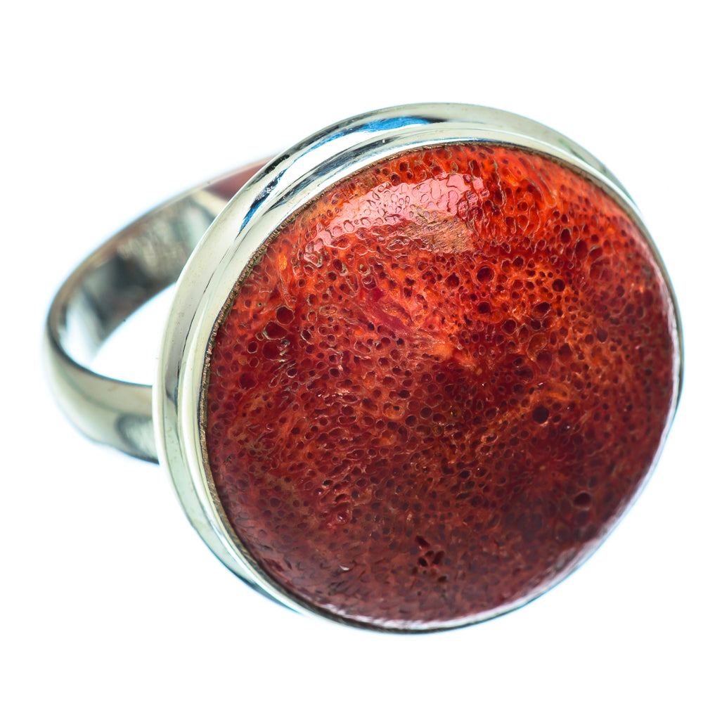 Sponge Coral Rings handcrafted by Anasilvercos - RING36609