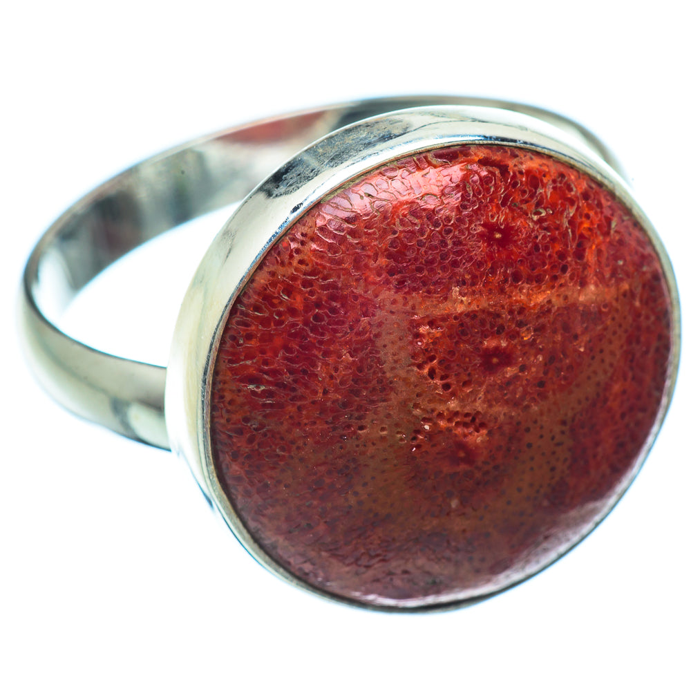 Sponge Coral Rings handcrafted by Anasilvercos - RING36684