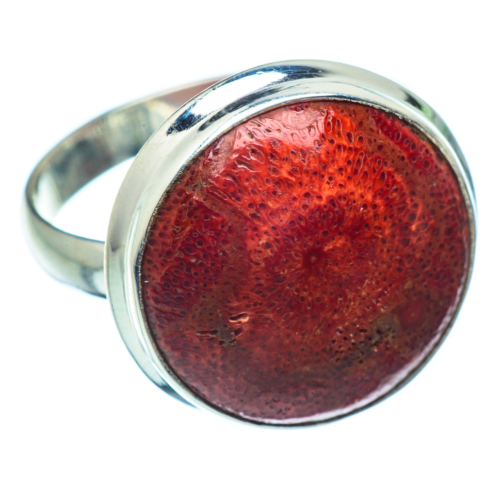 Sponge Coral Rings handcrafted by Anasilvercos - RING36685