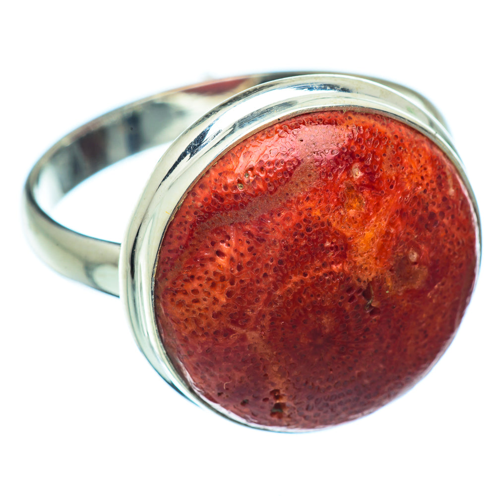 Sponge Coral Rings handcrafted by Anasilvercos - RING36791