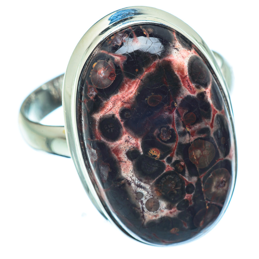 Poppy Jasper Rings handcrafted by Anasilvercos - RING36832