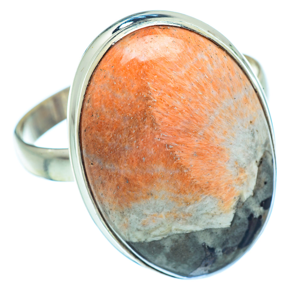 Scolecite Rings handcrafted by Anasilvercos - RING36840