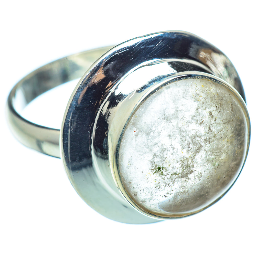 Rainbow Moonstone Rings handcrafted by Anasilvercos - RING36937