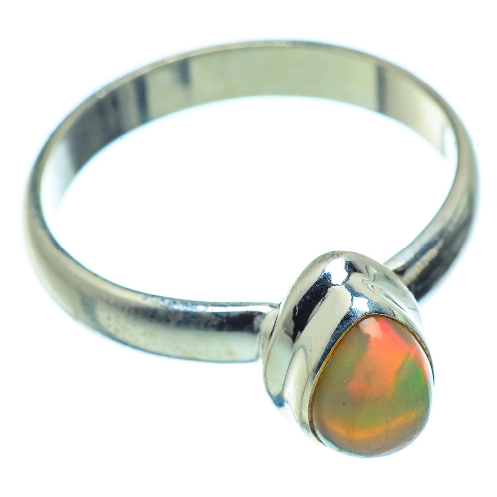 Ethiopian Opal Rings handcrafted by Anasilvercos - RING36943