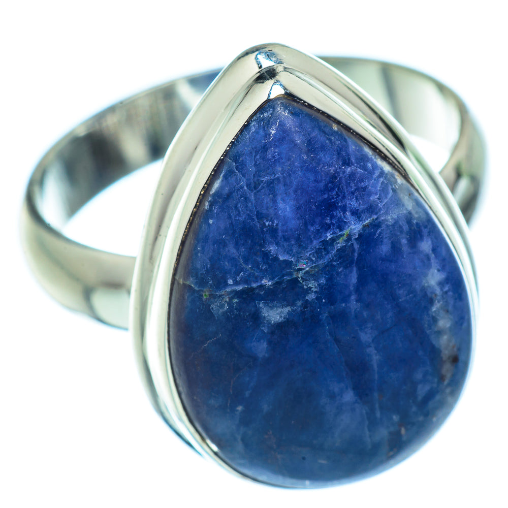 Sodalite Rings handcrafted by Anasilvercos - RING37067