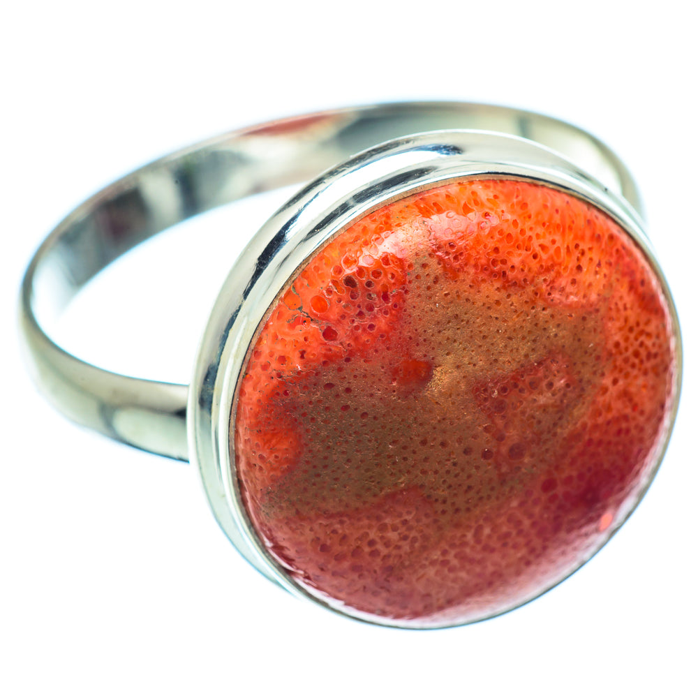 Sponge Coral Rings handcrafted by Anasilvercos - RING37084