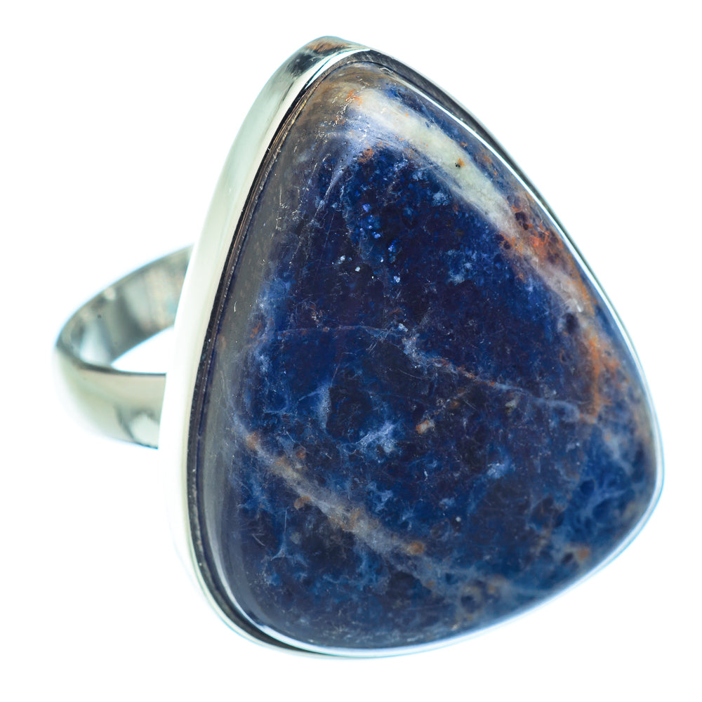 Sodalite Rings handcrafted by Anasilvercos - RING37177