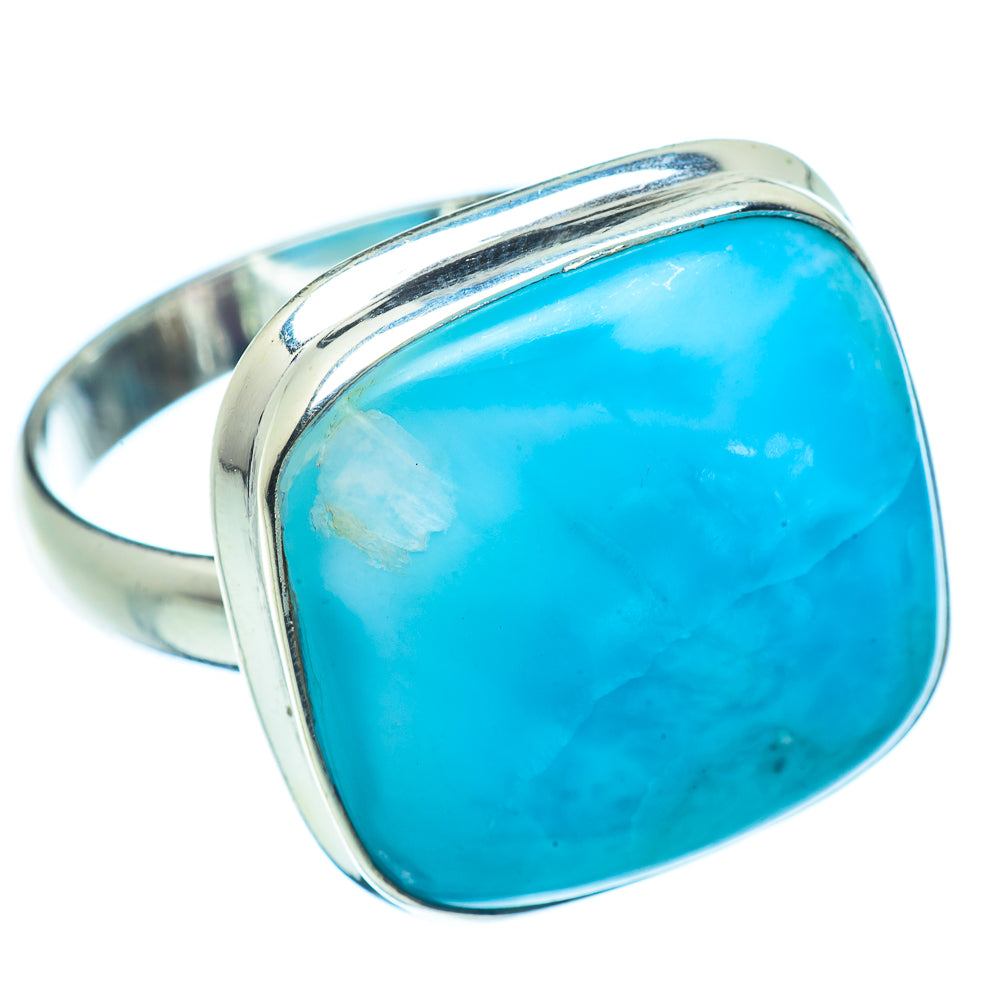 Larimar Rings handcrafted by Anasilvercos - RING37241